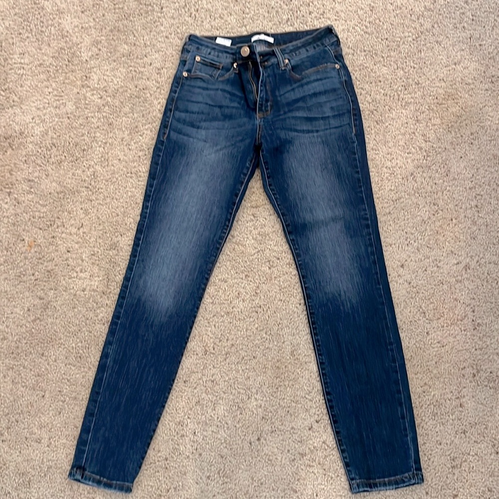 STS blue, sz 28, dark denim, Ellie high rise